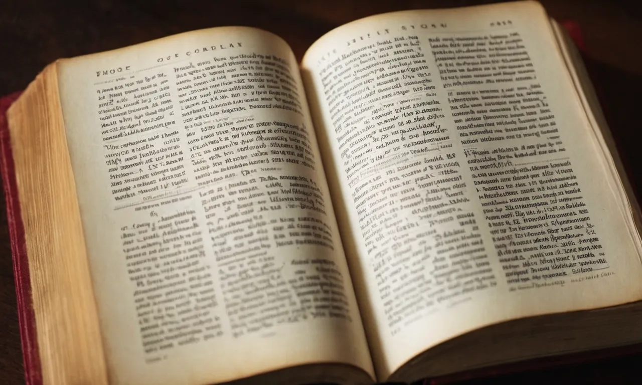 A photo showcasing open pages of a Bible, with a highlighted verse on "what is the will of God," capturing spiritual guidance and divine direction.
