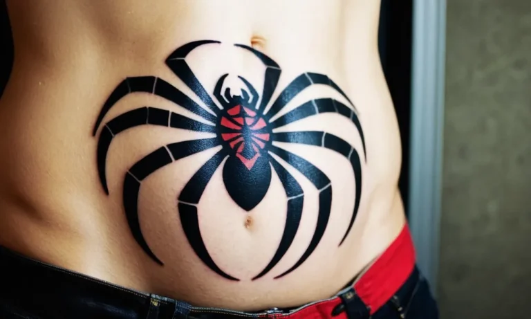 Spider Tattoo On Stomach Meaning: A Comprehensive Guide