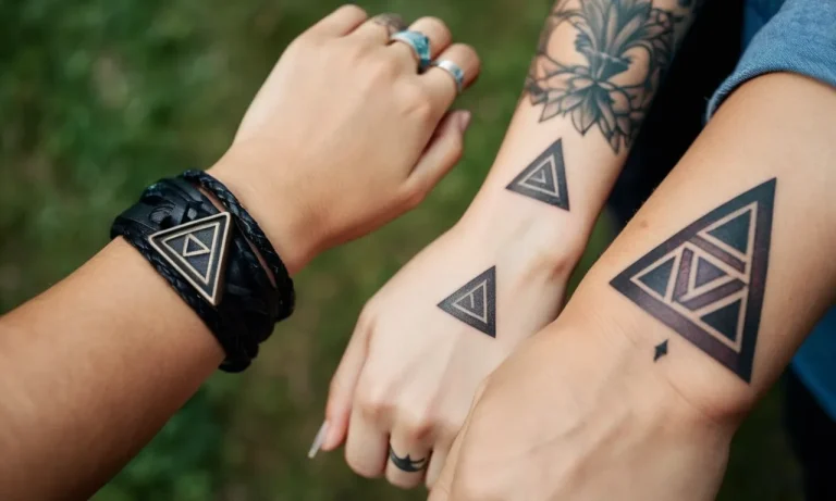 Triangle Meaning Sibling Tattoos: A Comprehensive Guide